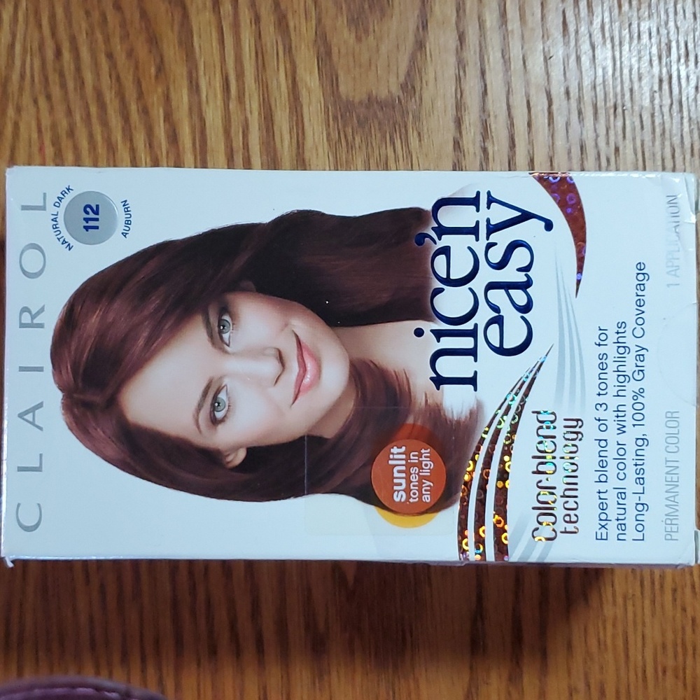 112 Natural Dark Auburn hair color